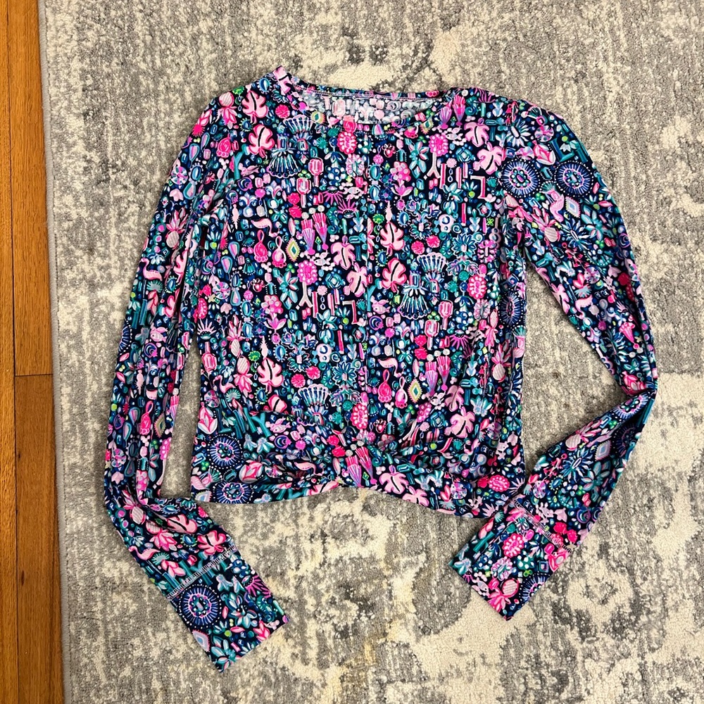 Lilly Pulitzer Luxletic long sleeve top